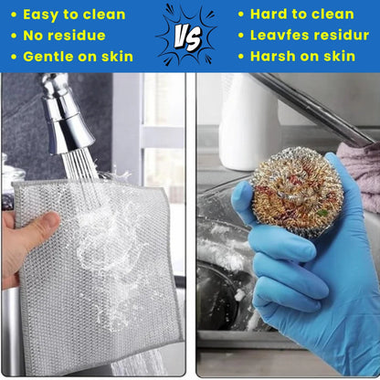 Multifunctional Non-scratch Wire Dishcloth (50% Discount + COD)