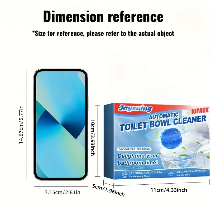 Blue Bubble Toilet Cleaner  (Buy 1 Get 1 Free)